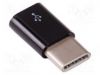 ПродажMICRO USB(F) TO USB-C(M) ADAPTER BLACK