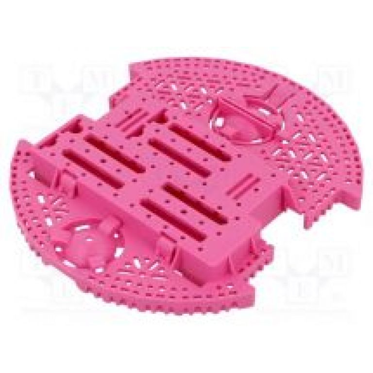ROMI CHASSIS BASE PLATE - PINK