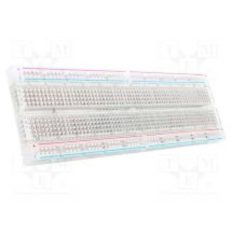 BREADBOARD CLEAR SELF-ADHESIVE 830 POINT